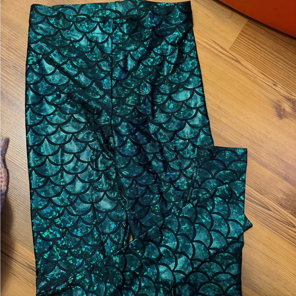 Black milk clothing mermemerald leggings S